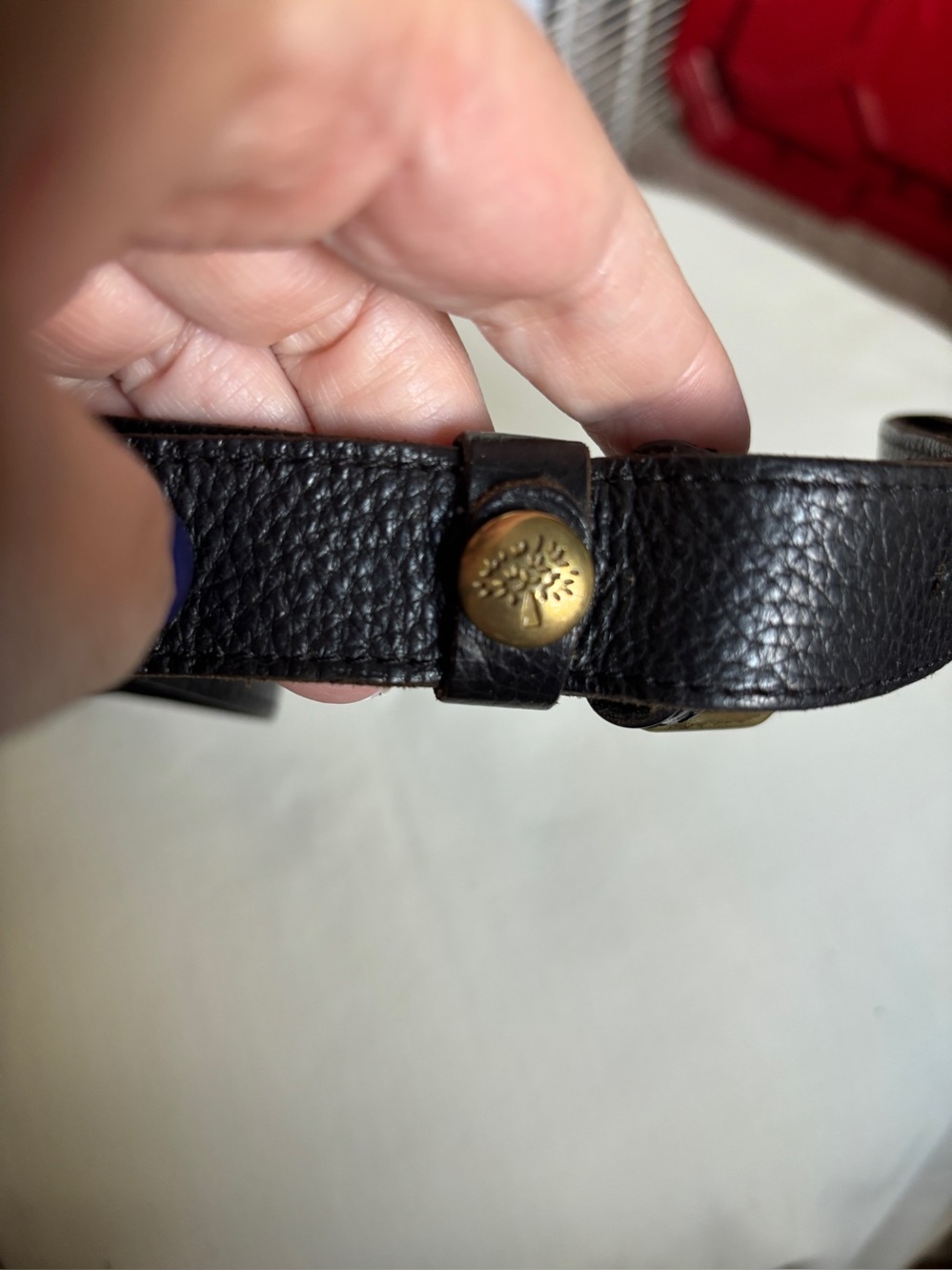 Vintage 1990s Mulberry Bag, Authenticated - Picture 14 of 15